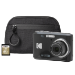 Kodak PIXPRO FZ45 16MP 4x Zoom Compact Camera - Black - Camera + 32GB SD Card + Compact Case