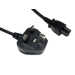 Cables Direct UK - C5 3m Black C5 coupler