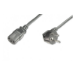 Mercodan 580820014 power cable Black 1.8 m Power plug type F C13 coupler