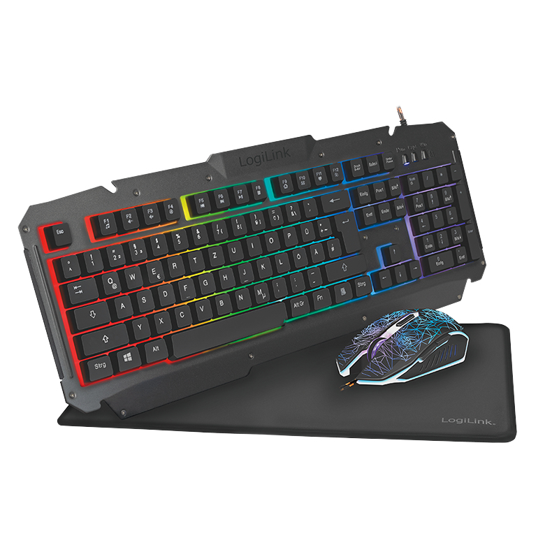 Image of LogiLink ID0185 keyboard USB QWERTY English Black