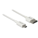 DeLOCK 85149 HDMI cable 1 m HDMI Type A (Standard) HDMI Type D (Micro) White