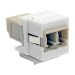 Tripp Lite N455-000-WH-KJ fiber optic adapter LC/LC 1 pc(s) White