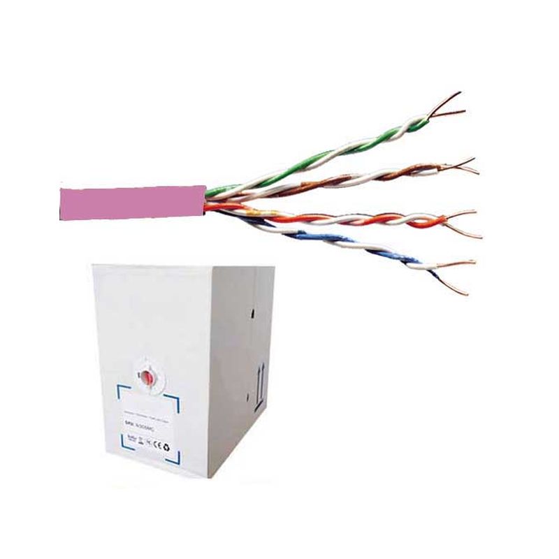 Image of FDL CAT.5e UTP STRANDED PATCH CABLE (305M BOX) - VIOLET