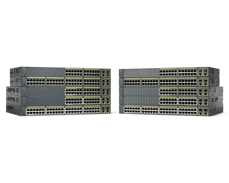 Cisco Systems Catalyst WS-C2960+24LC-L switch di rete Gestito L2 Fast Ethernet (10/100) Nero Supporto Power over Ethernet (PoE)