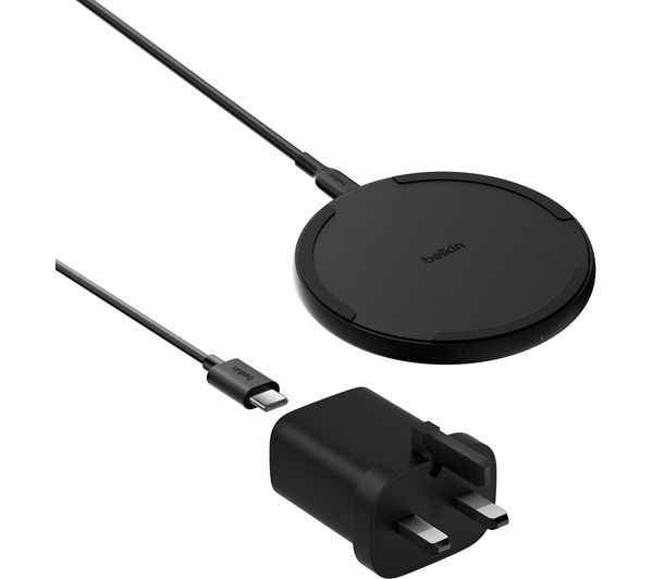 Belkin BOOSTCHARGE 15W PAD BLACK W PSU