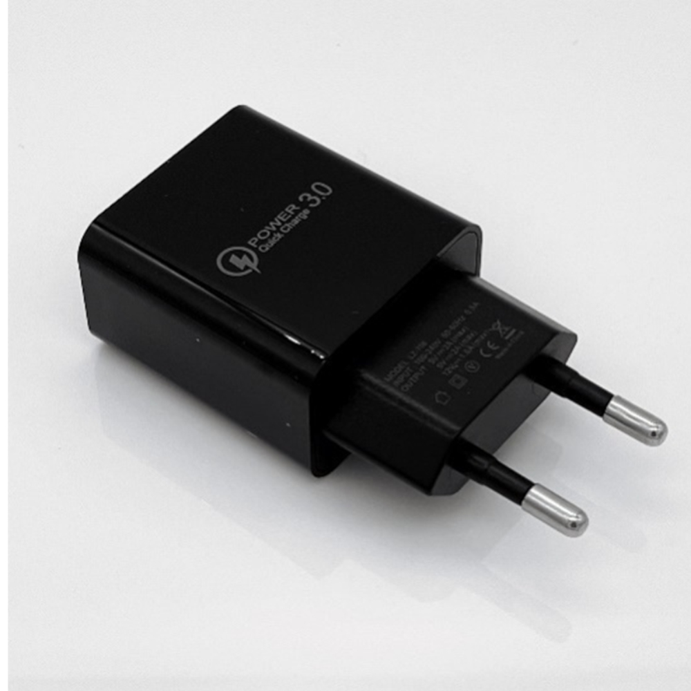 18w USB EU QUICK 3.0 Black thumbnail