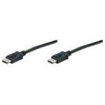 Manhattan 393805 DisplayPort kabel 3 m Zwart