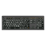 Logickeyboard LKB-LPWB-A2M-UK keyboard Home USB QWERTY English Grey