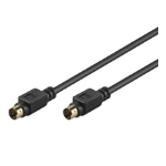 Goobay AVK 157-200 2.0m S-videokabel 2 m S-Video (4-pin) Zwart