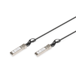 Digitus DN-81223 InfiniBand och fiberoptisk kabel 3 m SFP+ Svart
