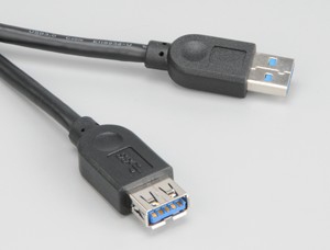 Image of Akasa USB 3.0 cable Ext USB cable 1.5 m Black