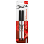 Sharpie 37161PP permanent marker Fine tip Black 2 pc(s)