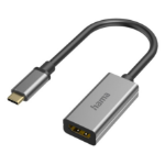 Hama 00200303 cable gender changer USB-C HDMI Grey