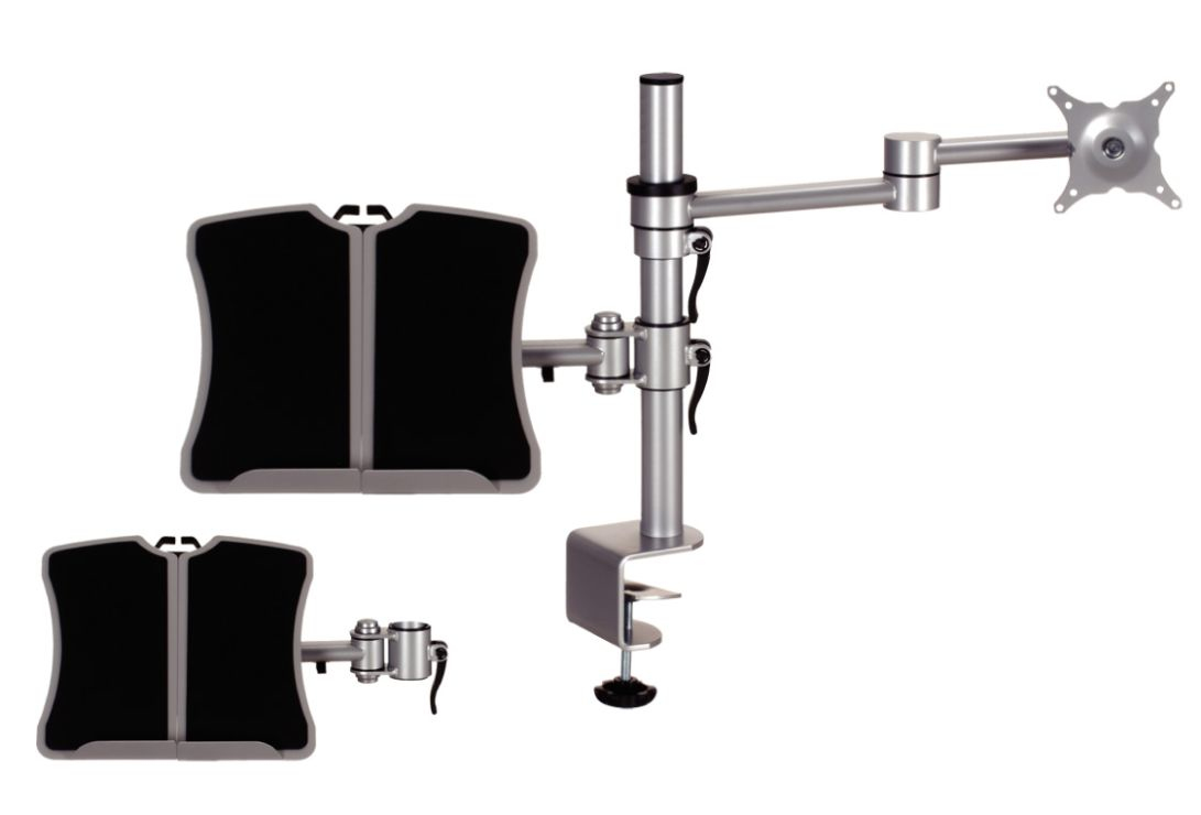 Image of Ergo CMS2293 notebook stand Notebook & monitor arm Silver
