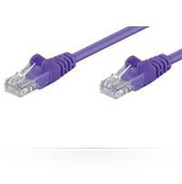 Photos - Cable (video, audio, USB) Microconnect B-UTP502P networking cable Purple 2 m Cat5e U/UTP  (UTP)