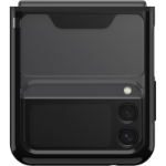 OtterBox Symmetry Flex Antimicrobial mobile phone case 17 cm (6.7") Cover Black, Transparent