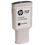 HP C1Q12A/727 Ink cartridge black matt 300ml for HP DesignJet T 920/930