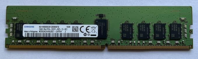 Samsung SAMSUNG 16Gb DDR4 2933Mhz ECC Reg 1.2v Dimm