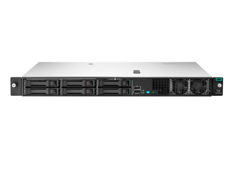 HPE ProLiant DL20 Gen10 Server Rack (1U) Intel Xeon E E-2314 2.8 GHz 1