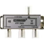 Schwaiger VTF7823 531 Kabelsplitter Zilver