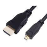 Microconnect HDM19195V2.0D HDMI kabel 5 m HDMI Type D (Micro) HDMI Type A (Standaard) Zwart