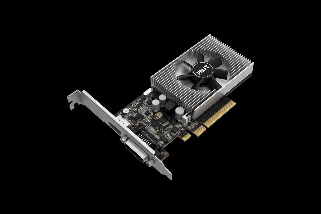 Image of Palit NEC103000646-1082F graphics card NVIDIA GeForce GT 1030 2 GB...
