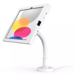 Compulocks iPad 10.9" 10th Gen Swell Enclosure Flex Arm Mount White