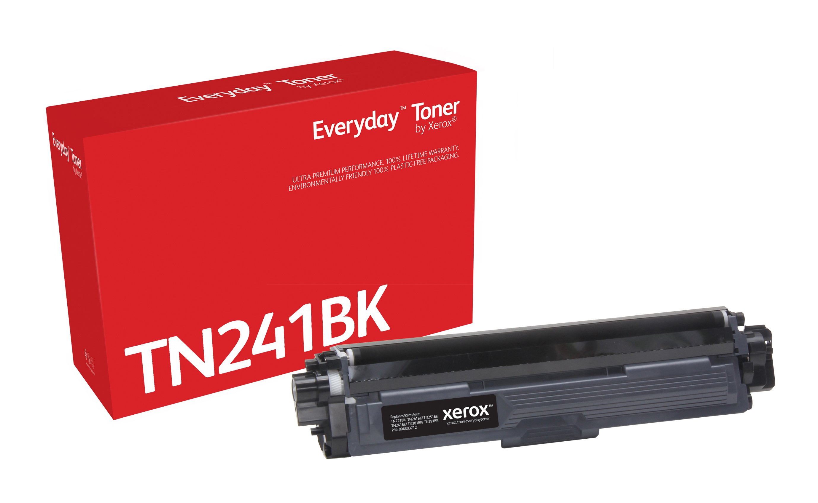 Image of Everyday Black Toner by Xerox compatible with Brother TN241BK,...