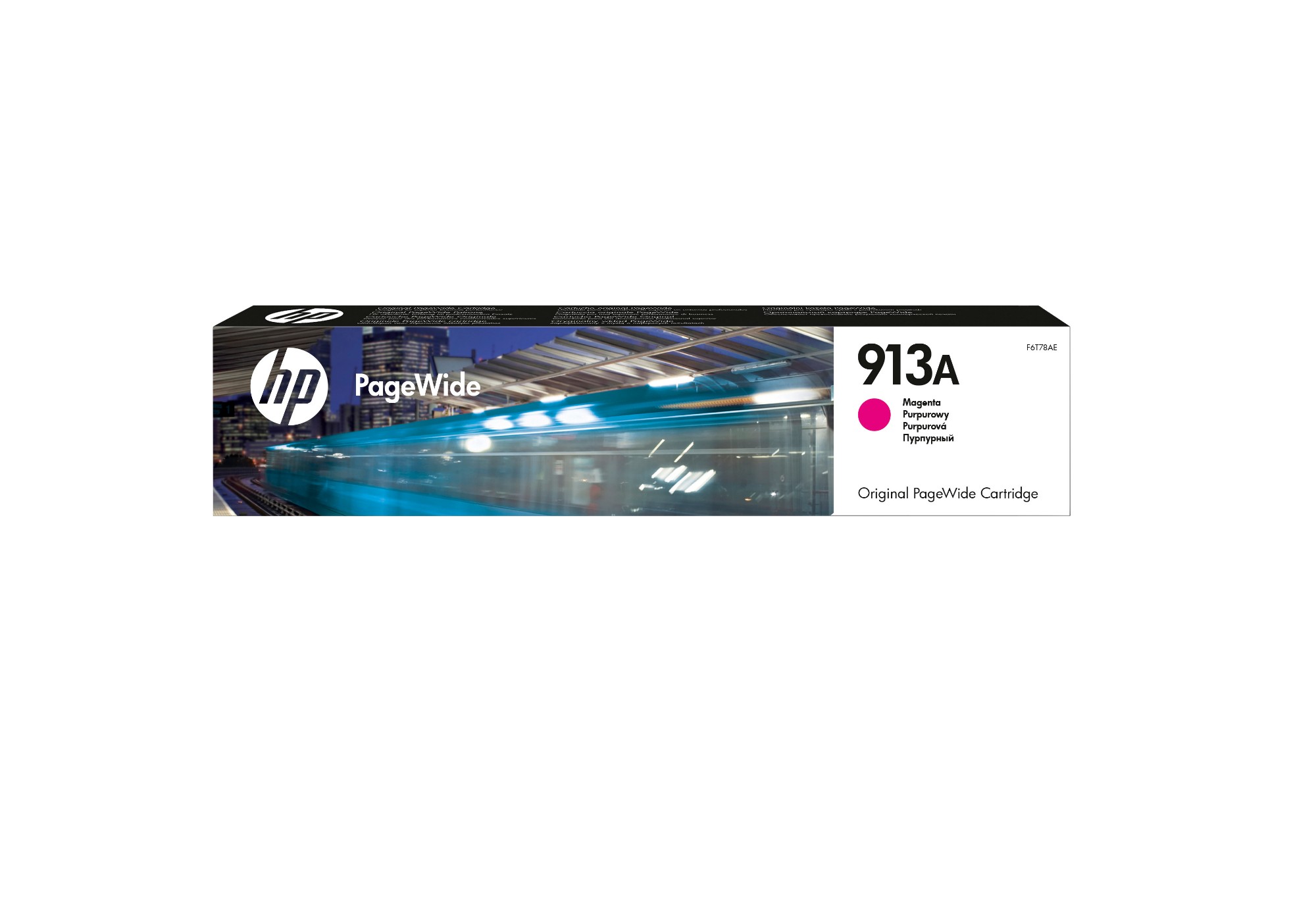 HP F6T78AE/913A Ink cartridge magenta, 3K pages ISO/IEC 24711 33.5ml for HP PageWide P 55250/Pro 352/Pro 452/Pro 477