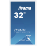 iiyama ProLite TF3239MSC-W1AG écran plat de PC 80 cm (31.5") 1920 x 1080 pixels Full HD LED Écran tactile Multi-utilisateur Blanc