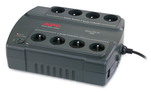 APC Back-UPS 400, FR Standby (Offline) 0.4 kVA 240 W 8 AC outlet(s)
