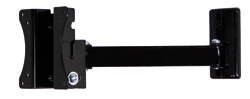 Image of B-Tech Flat Screen Wall Mount with Single Arm (VESA 100)