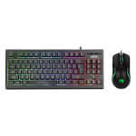 MARVO Scorpion Keyboard and Mouse Bundle featuring Marvo Scorpion K607 TKL Layout Multimedia USB 2.0 Wired 3 Colour Backlit Gaming Keyboard & Marvo Scorpion M292 Capo 20 USB RGB Programmable Gaming Mouse