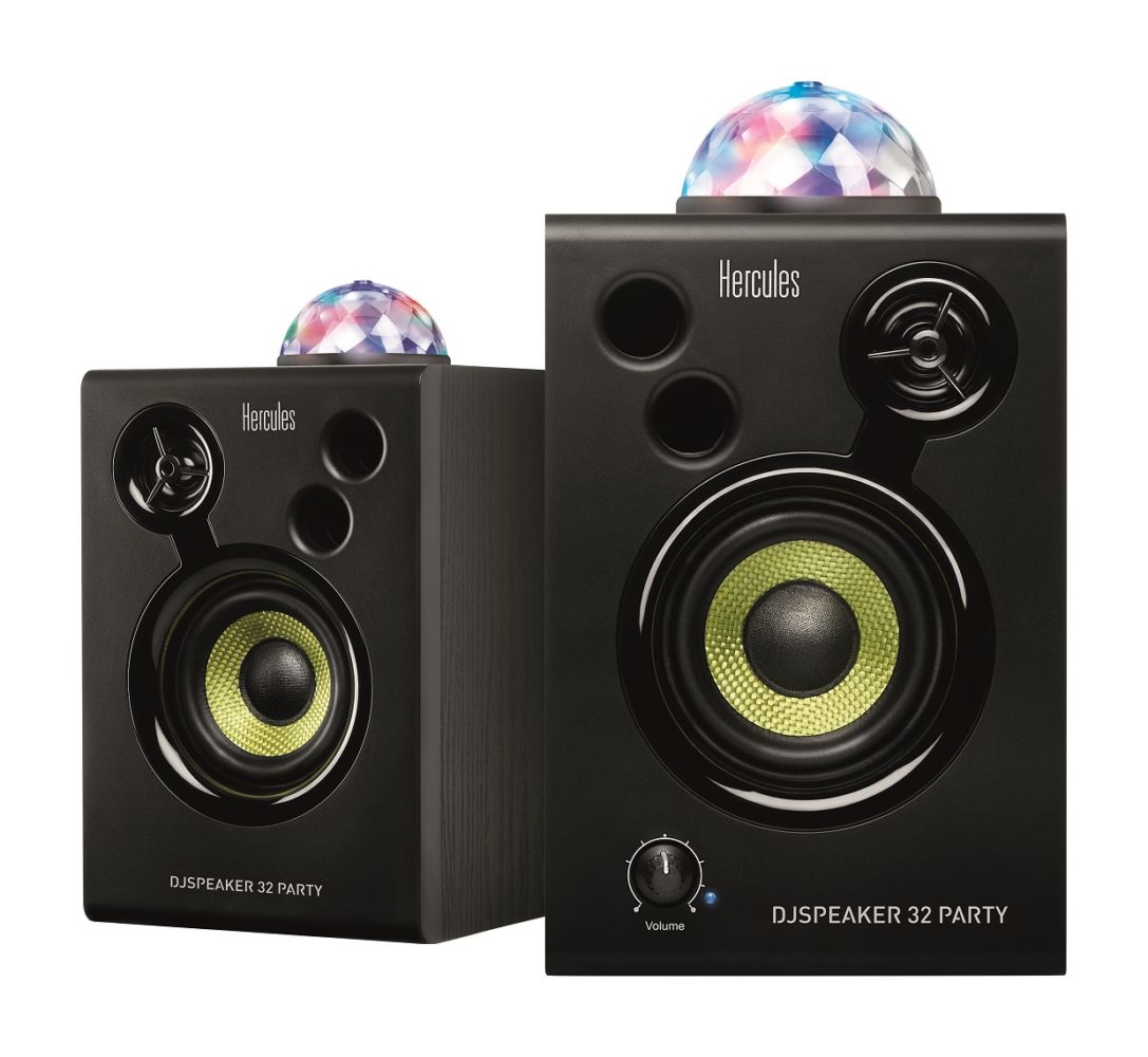 Hercules DJ Speaker 32 Party 2-way Black Wired 30 W