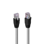 Lindy 70m Cat.6A U/FTP LSZH Solid Core Cable, Grey