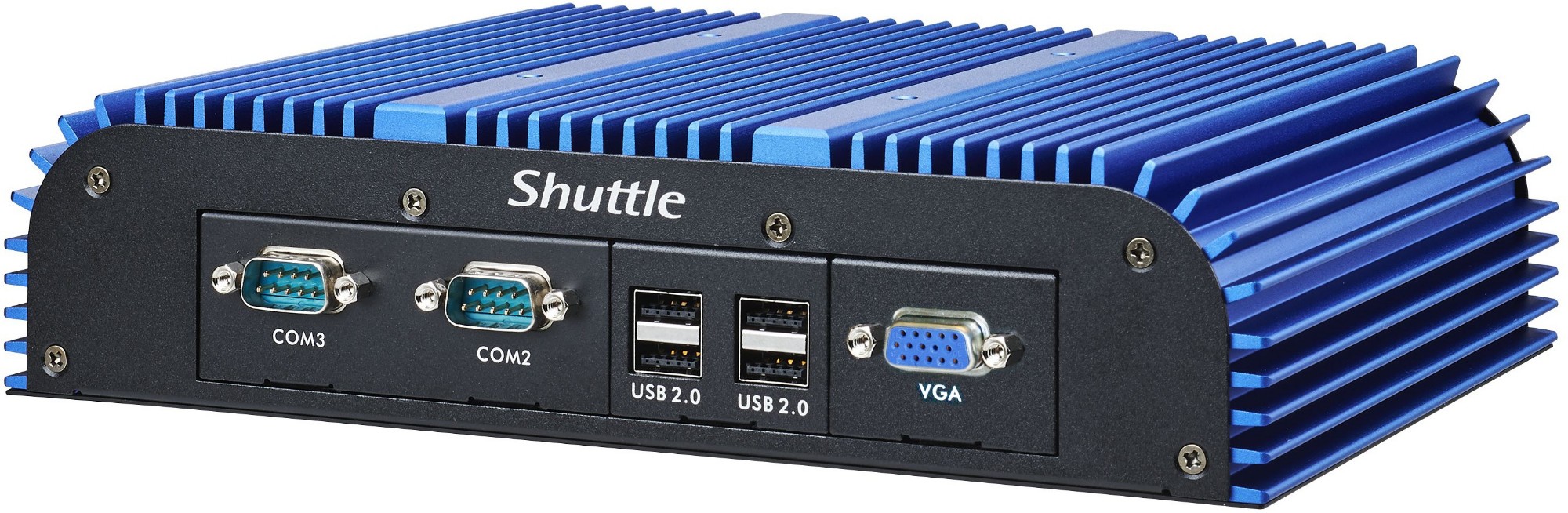 Shuttle Box-PC Industrial System BPCWL02-i5WA i5-8365UE Intel® Core™ i5 8 GB DDR4-SDRAM 250 GB SSD Windows 10 IoT Enterprise Mini PC Black, Blue