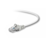 Belkin Cat5e, 25ft, 1 x RJ-45, 1 x RJ-45, White networking cable 300" (7.62 m)