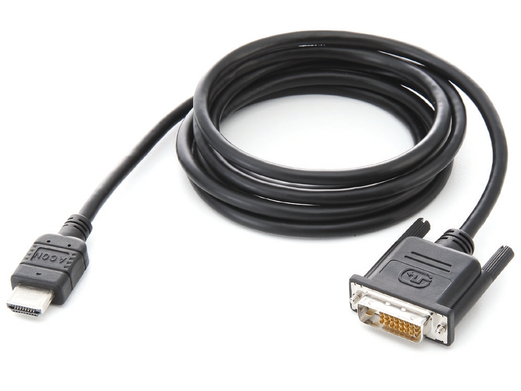 2457-23905-001 Poly (Polycom) Monitor cable Connects DVI(M) to HDMI(M)