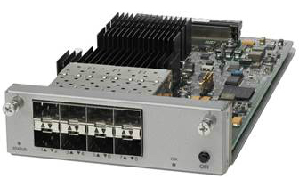 Cisco C4KX-NM-8SFP+= network switch module