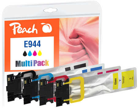 Peach PI200-786 ink cartridge 4 pc(s) Compatible Black, Cyan, Magenta, Yellow