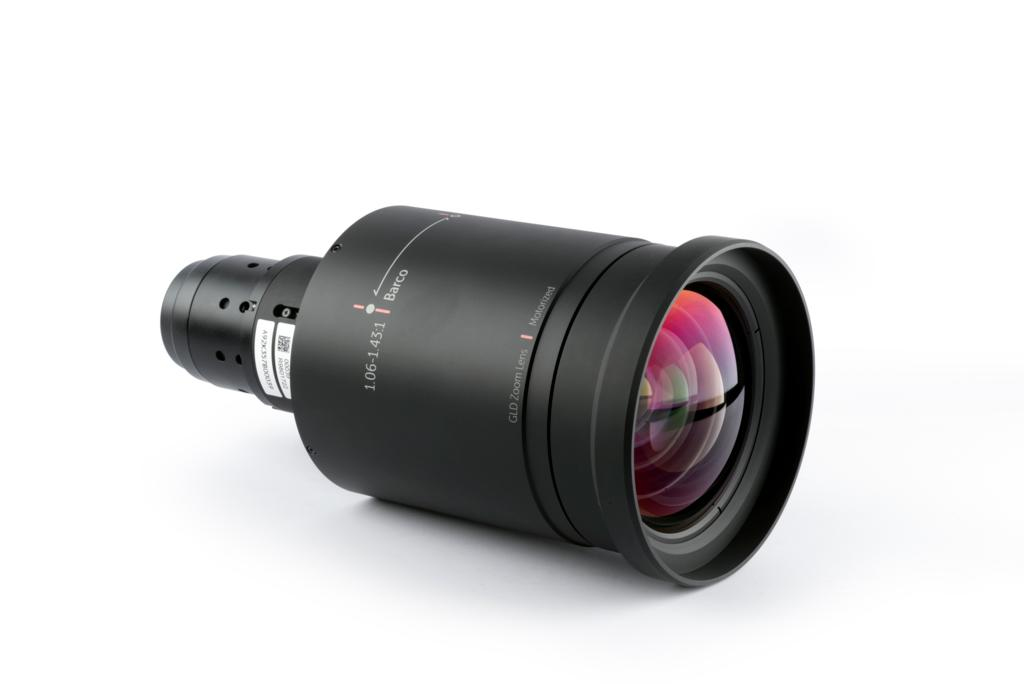 Barco R98017221 projection lens F80-4K12, F80-4K7, F80-4K9, F80-Q12, F80-Q7, F80-Q9, Medea