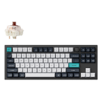 Keychron Q3 Max keyboard Universal USB + RF Wireless + Bluetooth QWERTY UK English Black, White