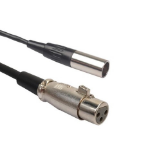 JLC XLR (Female) to Mini XLR (Male) Cable - 1M - Black