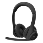 Logitech 981-001453 headphones/headset Wireless Head-band Car/Home office Black