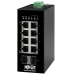 Tripp Lite NGI-U08C2 8-Port Unmanaged Industrial Gigabit Ethernet Switch - 10/100/1000 Mbps, 2 GbE SFP Slots, -40° to 75°C, DIN Mount