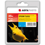AgfaPhoto APET163CD inktcartridge 1 stuk(s) Cyaan