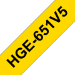 Brother HGE-651V5 cinta para impresora de etiquetas