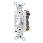 Leviton 54504-2W light switch Polycarbonate (PC), Thermoplastic White