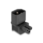 DeLOCK 80471 tussenstuk voor kabels IEC 60320 C14 IEC 60320 C5 Zwart
