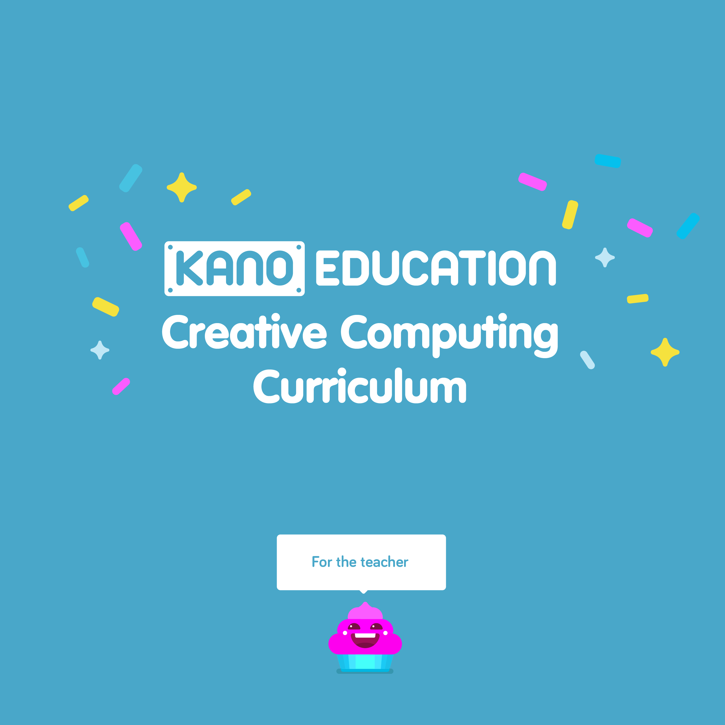 Image of Kano CREATIVE COMPUTING CURRICULUM educational resource